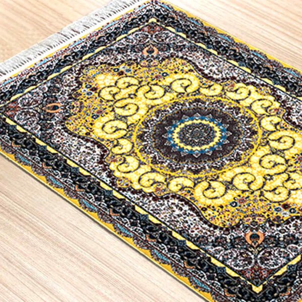 Shiraz Shine Clear Yellow Rug -Persian Rug 3x5ft
