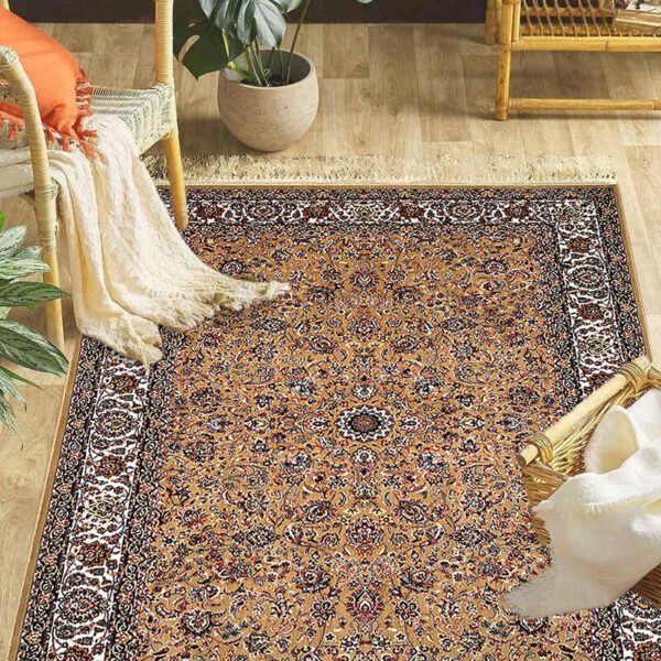 Antique Ardabil Beige Rug -Persian Rug 3x5ft