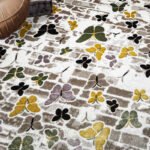 Garden Whisper White Rug -Turkish Rug 4 x 5.8ft