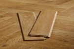Reflective Ridge Laminate Flooring Teak Brown - Image 3