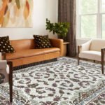 Majestic Murals Ivory Rug -Persian Rug 8x11ft