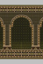 green masjid carpet