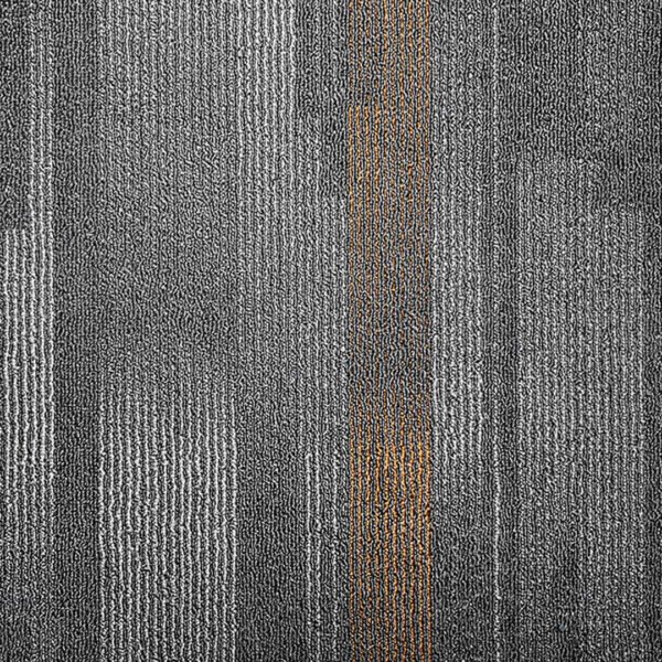 Light Gray Stripe Carpet Tiles