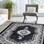 Artisan Collection Luxe Black/Grey Rug 4x6ft