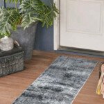 Urban Upgrade Gray Rug -Turkish Rug 1.75x5ft