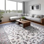 Crystal Craze Ivory Rug -Persian Rug 10x13ft