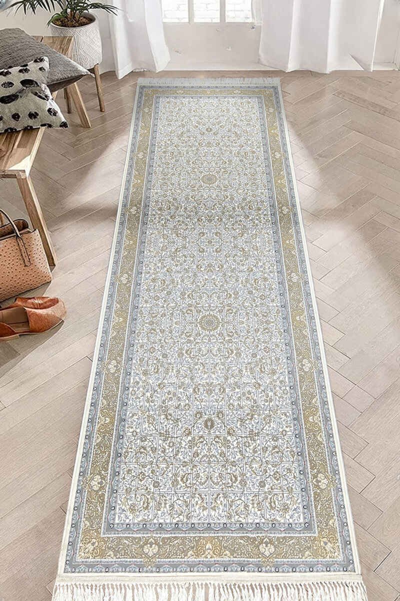 Persian Runner 3.3x7.2 -6 Serene Meadow Multicolor Runner - Persian Runner 3x10ft - Image 1
