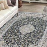 Plush Patterns Multicolor Rug - Persian Rug 7x10ft