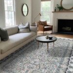 Estate Tapestry Gray Rug - Persian Rug 7x10ft
