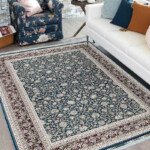 Paradise Patterns Multicolor Rug - Persian Silk Rug 4x6ft