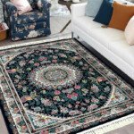 Oriental Charm Blue Rug - Persian Rug 4x6ft