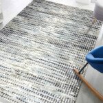 Striking Stripes Gray Rug -Turkish Rug 5.3 x 7.7ft