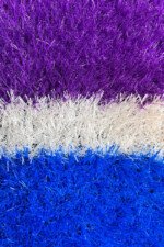 Artificial Grass Blue Purple