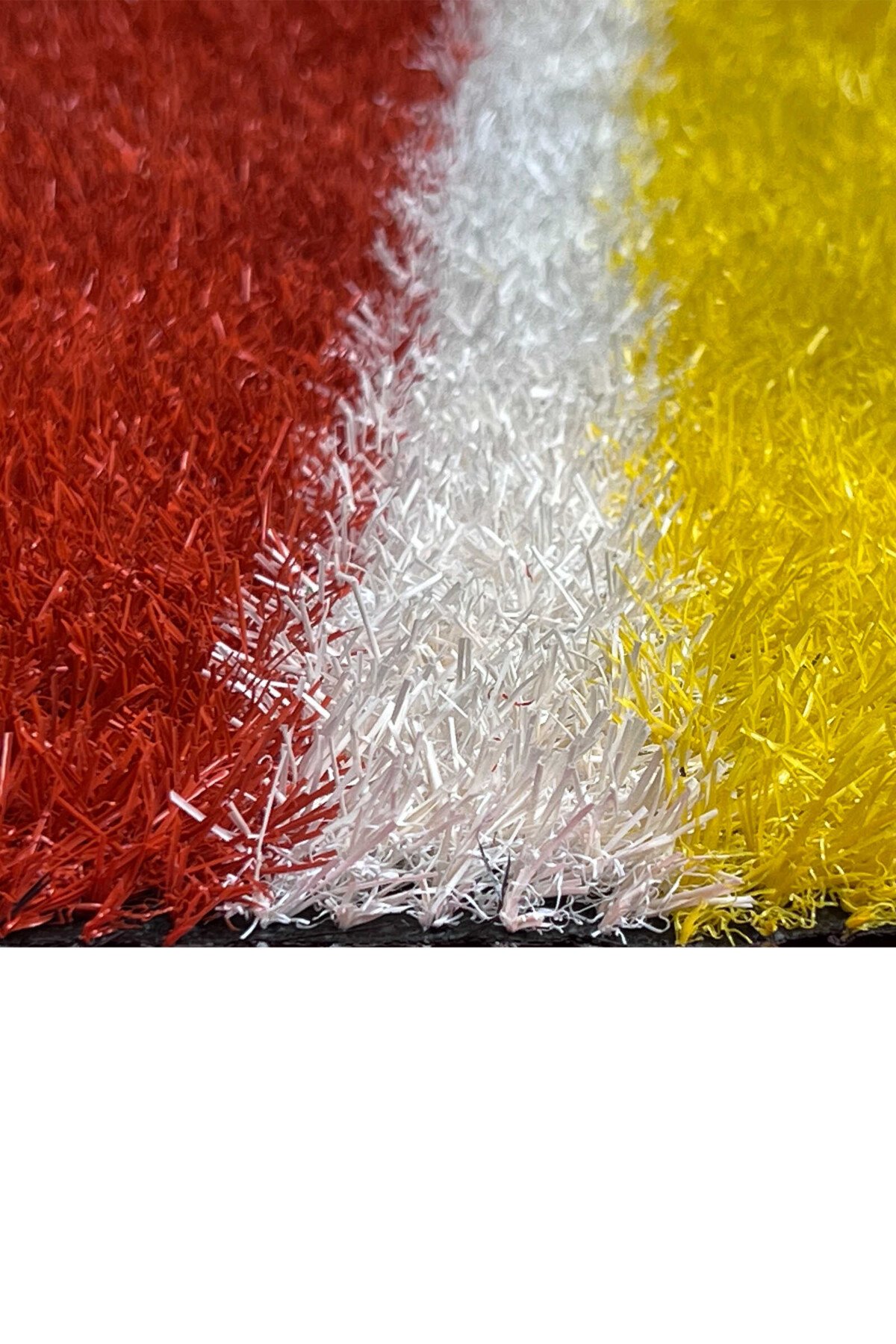 Artificial Grass red yellow