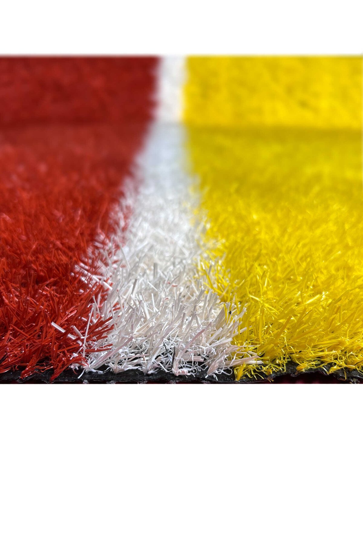 Artificial Grass red yellow