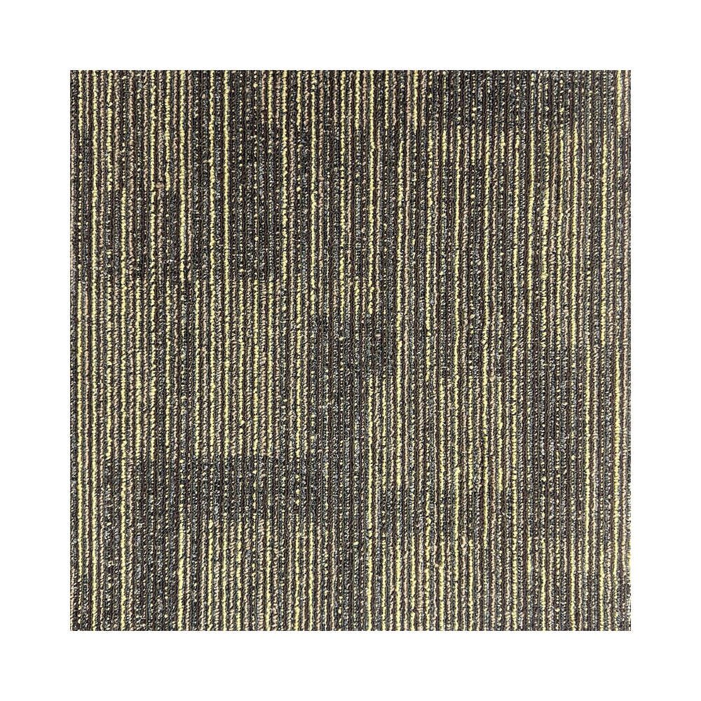 Brown Yellow Carpet Tile